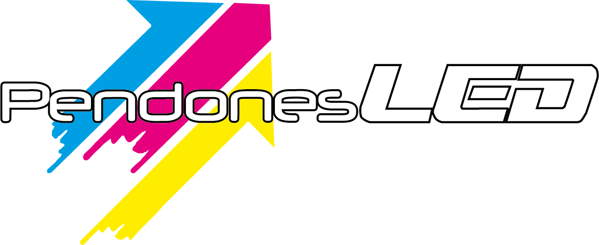 Pendones Led